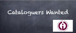 Cataloguers Wanted Banner